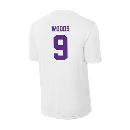 Furman - NCAA Women's Volleyball : Campbell Woods - Activewear T-Shirt-1