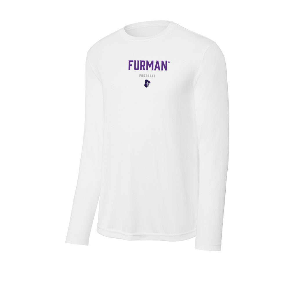 Furman - NCAA Football : Miles Moss - Performance Long Sleeve T-Shirt-0