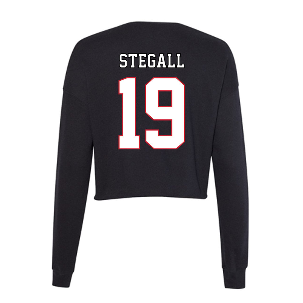 DePaul - NCAA Men's Soccer : Chase Stegall - Women's Cropped Crew Fleece-1