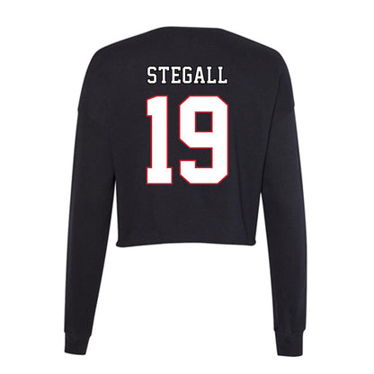 DePaul - NCAA Men's Soccer : Chase Stegall - Women's Cropped Crew Fleece-1