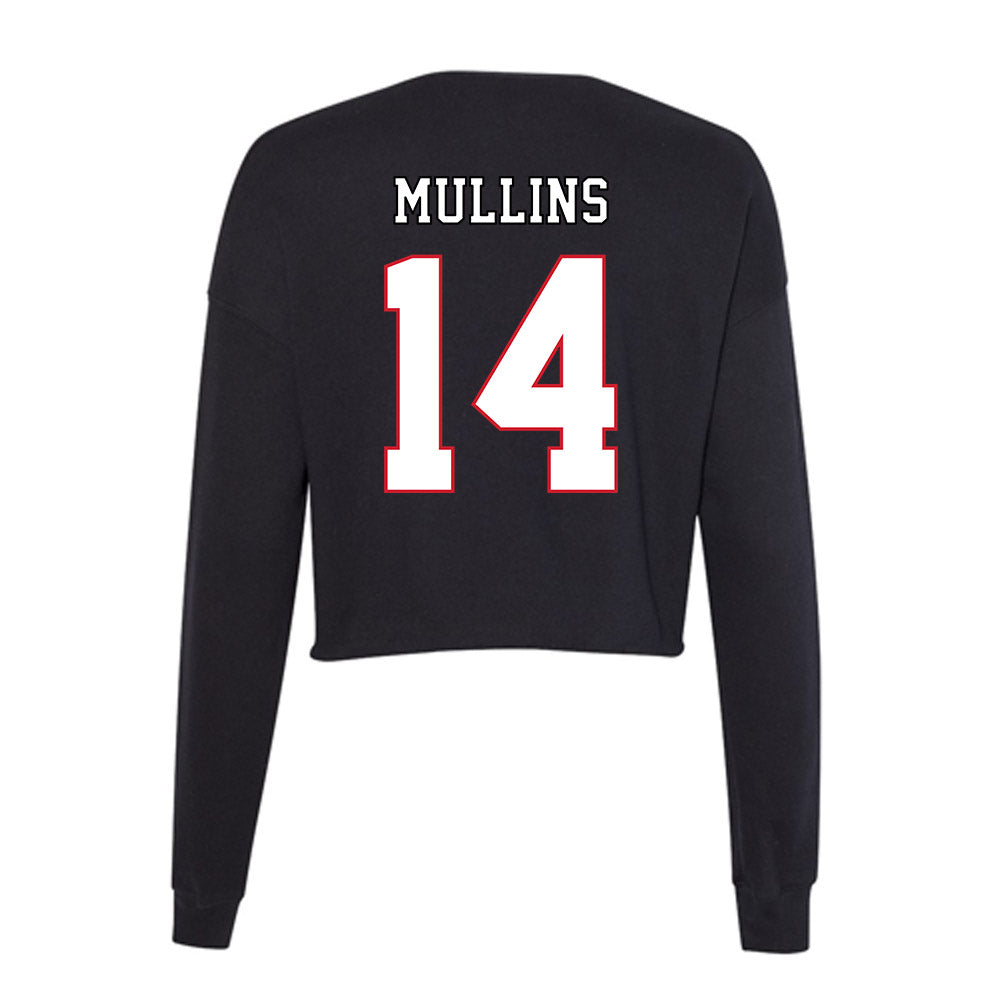 DePaul - NCAA Men's Soccer : Liam Mullins - Women's Cropped Crew Fleece-1