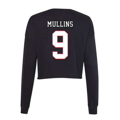 DePaul - NCAA Men's Soccer : Liam Mullins - Women's Cropped Crew Fleece-1