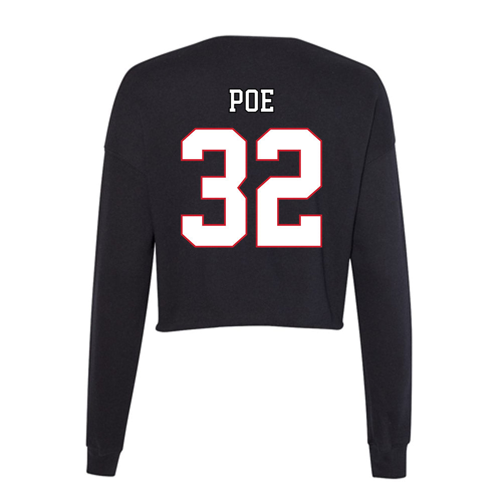 DePaul - NCAA Softball : Addy Poe - Women's Cropped Crew Fleece-1