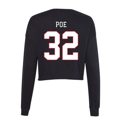 DePaul - NCAA Softball : Addy Poe - Women's Cropped Crew Fleece-1