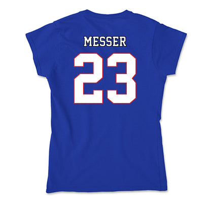 DePaul - NCAA Softball : Hannah Messer - Soft Style Women’s T-Shirt-1