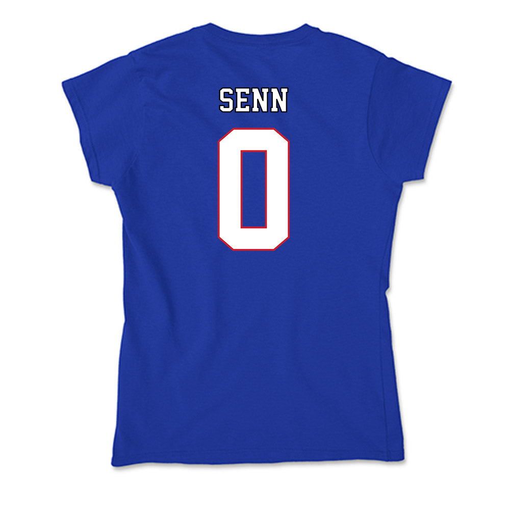 DePaul - NCAA Men's Soccer : Owen Senn - Soft Style Women’s T-Shirt-1