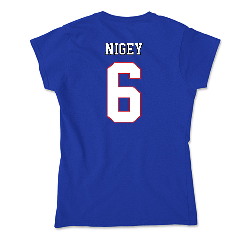 DePaul - NCAA Softball : Bella Nigey - Soft Style Women’s T-Shirt-1