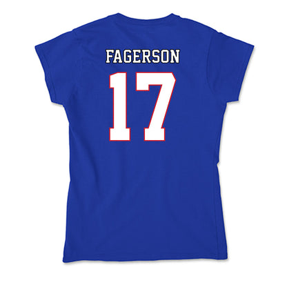 DePaul - NCAA Women's Soccer : Tessa Fagerson - Soft Style Women’s T-Shirt-1