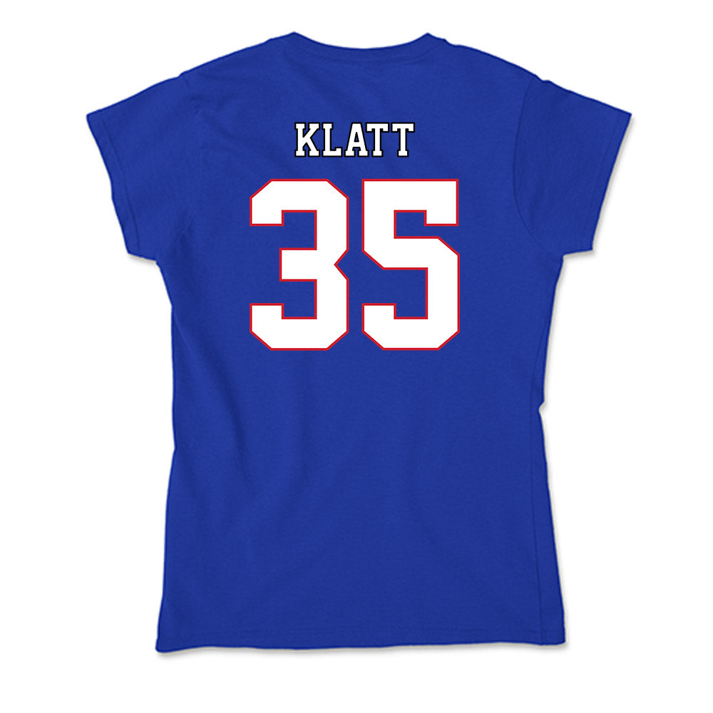 DePaul - NCAA Women's Basketball : Emory Klatt - Soft Style Women’s T-Shirt-1