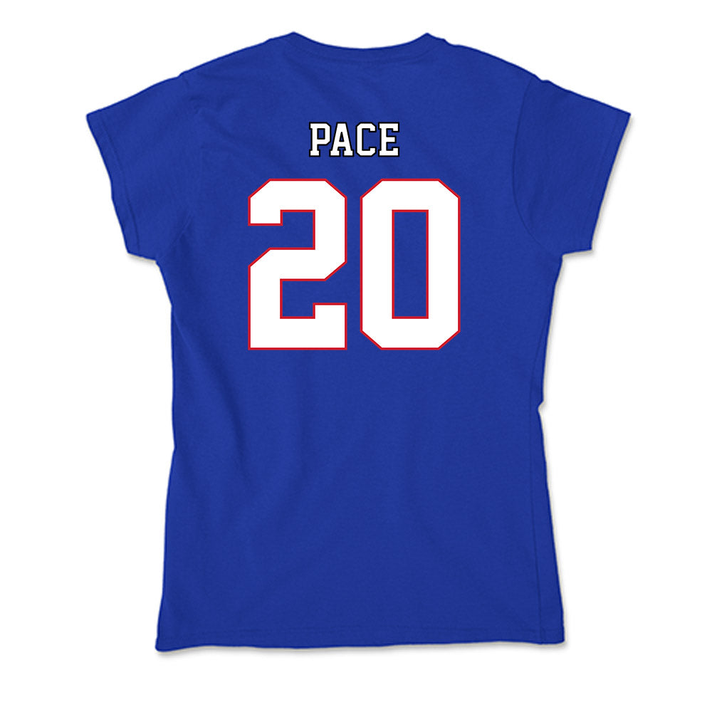 DePaul - NCAA Men's Soccer : Keagan Pace - Soft Style Women’s T-Shirt-1