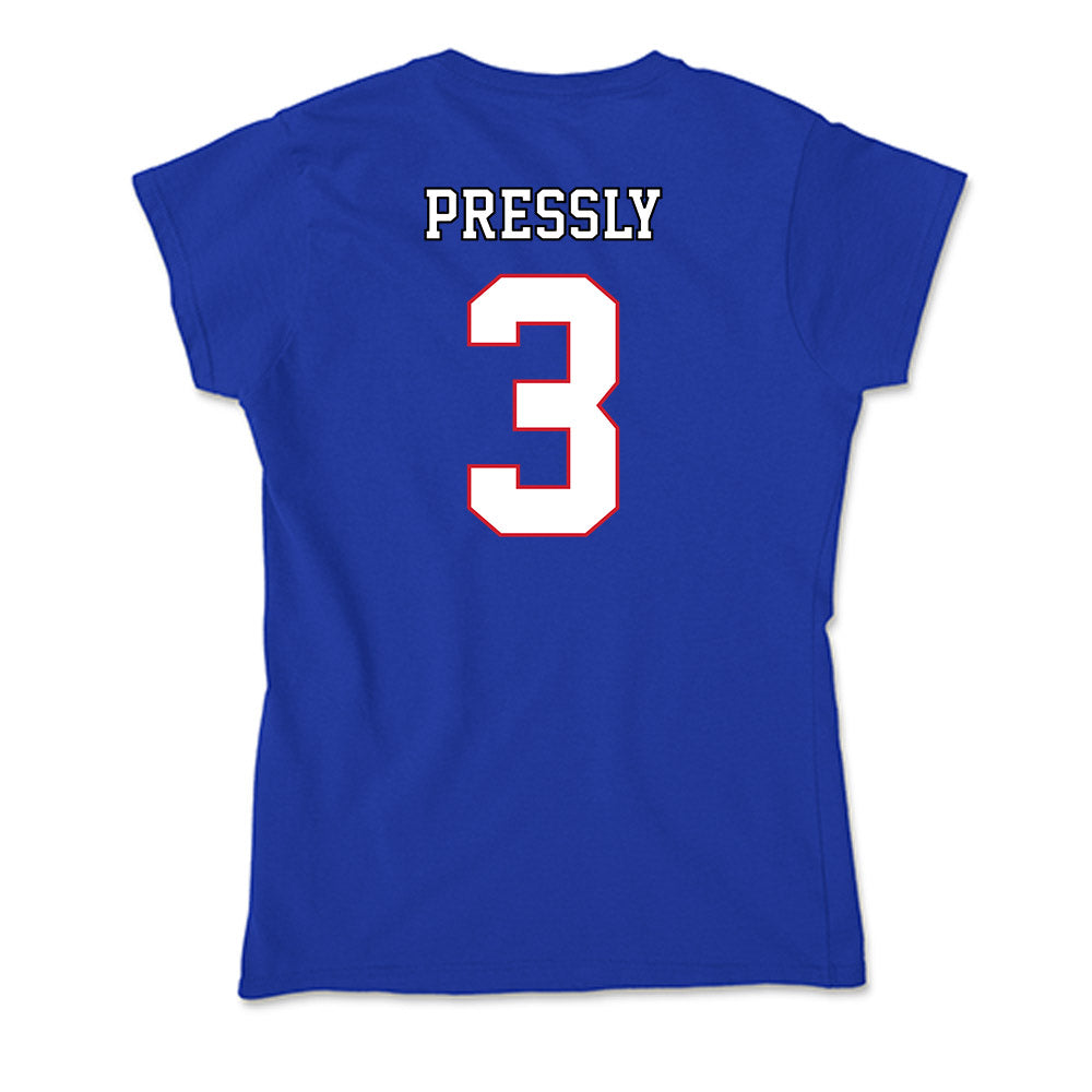 DePaul - NCAA Women's Volleyball : Jill Pressly - Soft Style Women’s T-Shirt-1