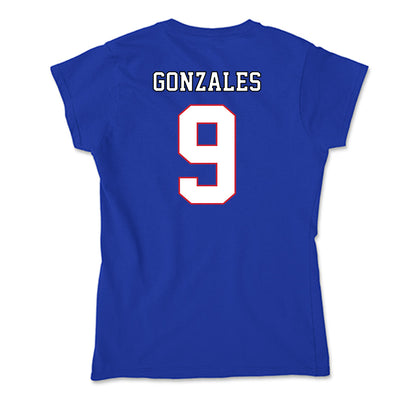 DePaul - NCAA Women's Soccer : Sienna Gonzales - Soft Style Women’s T-Shirt-1