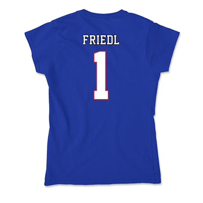 DePaul - NCAA Men's Cross Country : Kyle Friedl - Soft Style Women’s T-Shirt-1