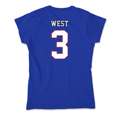 DePaul - NCAA Women's Basketball : Alayna West - Soft Style Women’s T-Shirt-1