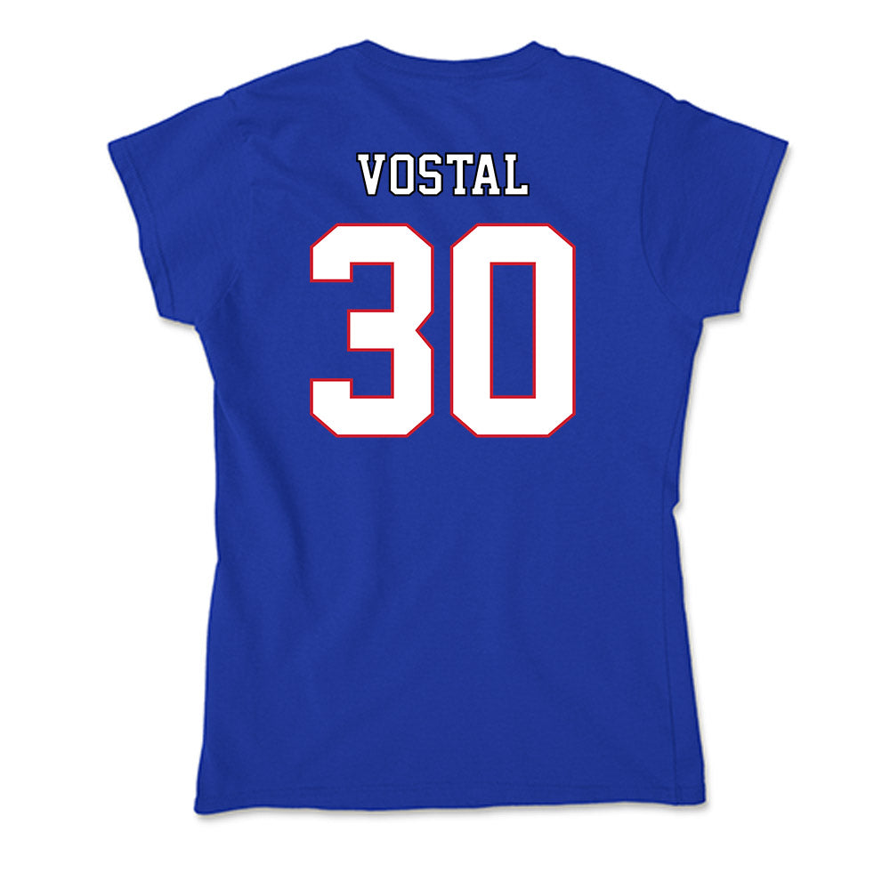 DePaul - NCAA Men's Soccer : Hayden Vostal - Soft Style Women’s T-Shirt-1