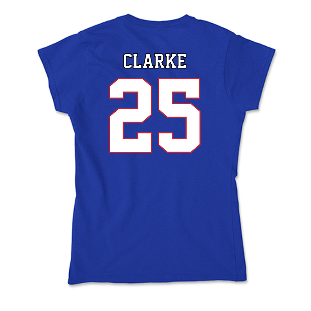 DePaul - NCAA Women's Basketball : Kate Clarke - Soft Style Women’s T-Shirt-1