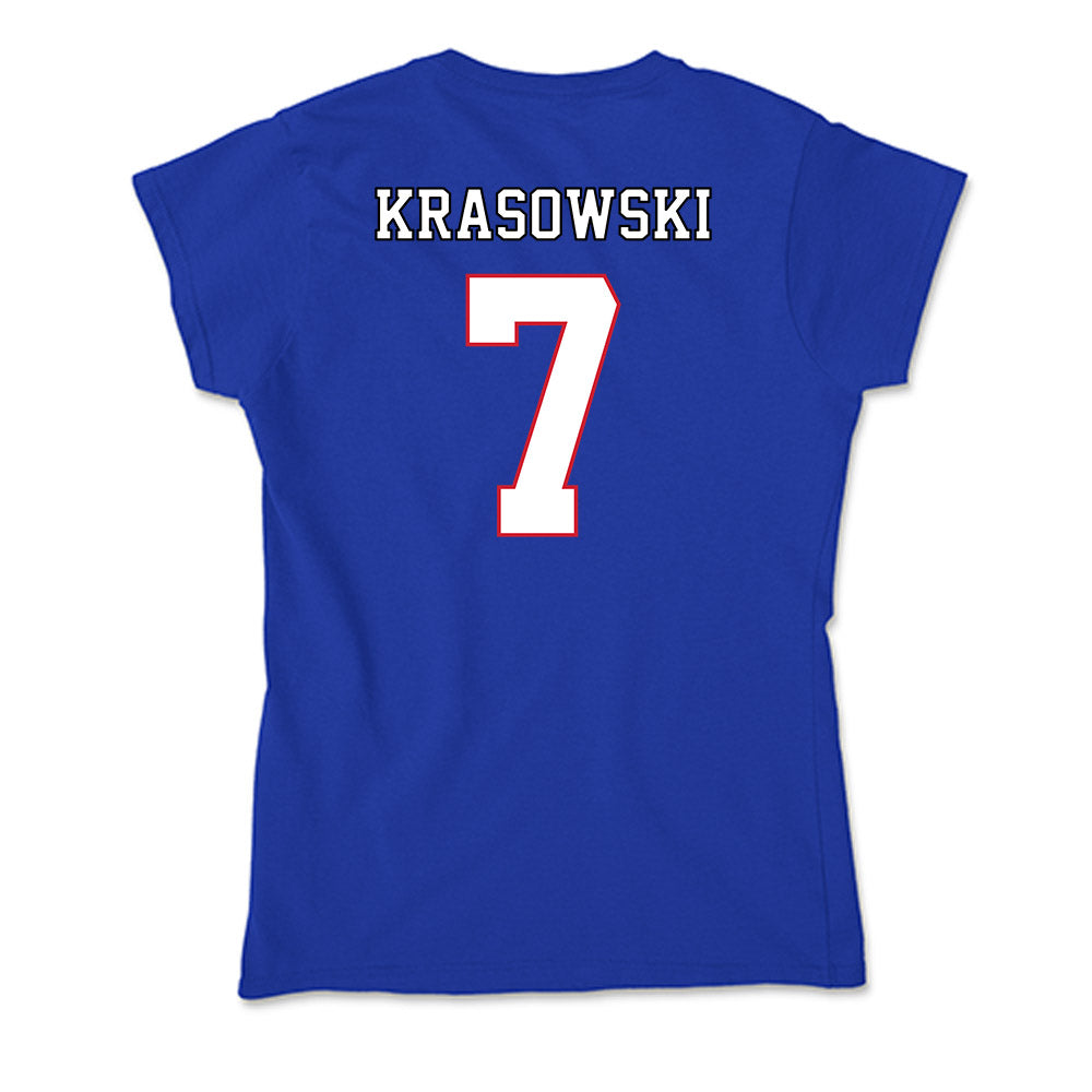 DePaul - NCAA Women's Volleyball : Rachel Krasowski - Soft Style Women’s T-Shirt-1