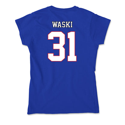 DePaul - NCAA Men's Soccer : Jayden Waski - Soft Style Women’s T-Shirt-1