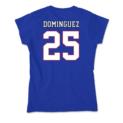 DePaul - NCAA Women's Soccer : Nahla Dominguez - Soft Style Women’s T-Shirt-1