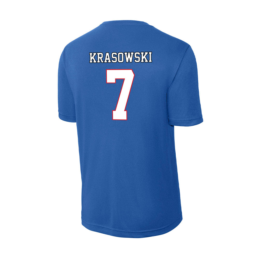 DePaul - NCAA Women's Volleyball : Rachel Krasowski - Activewear T-Shirt-1