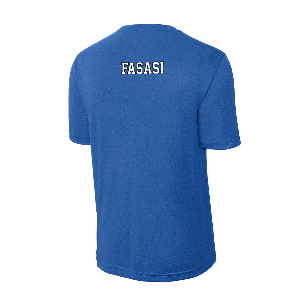 DePaul - NCAA Men's Track & Field : Daniel Fasasi - Activewear T-Shirt-1