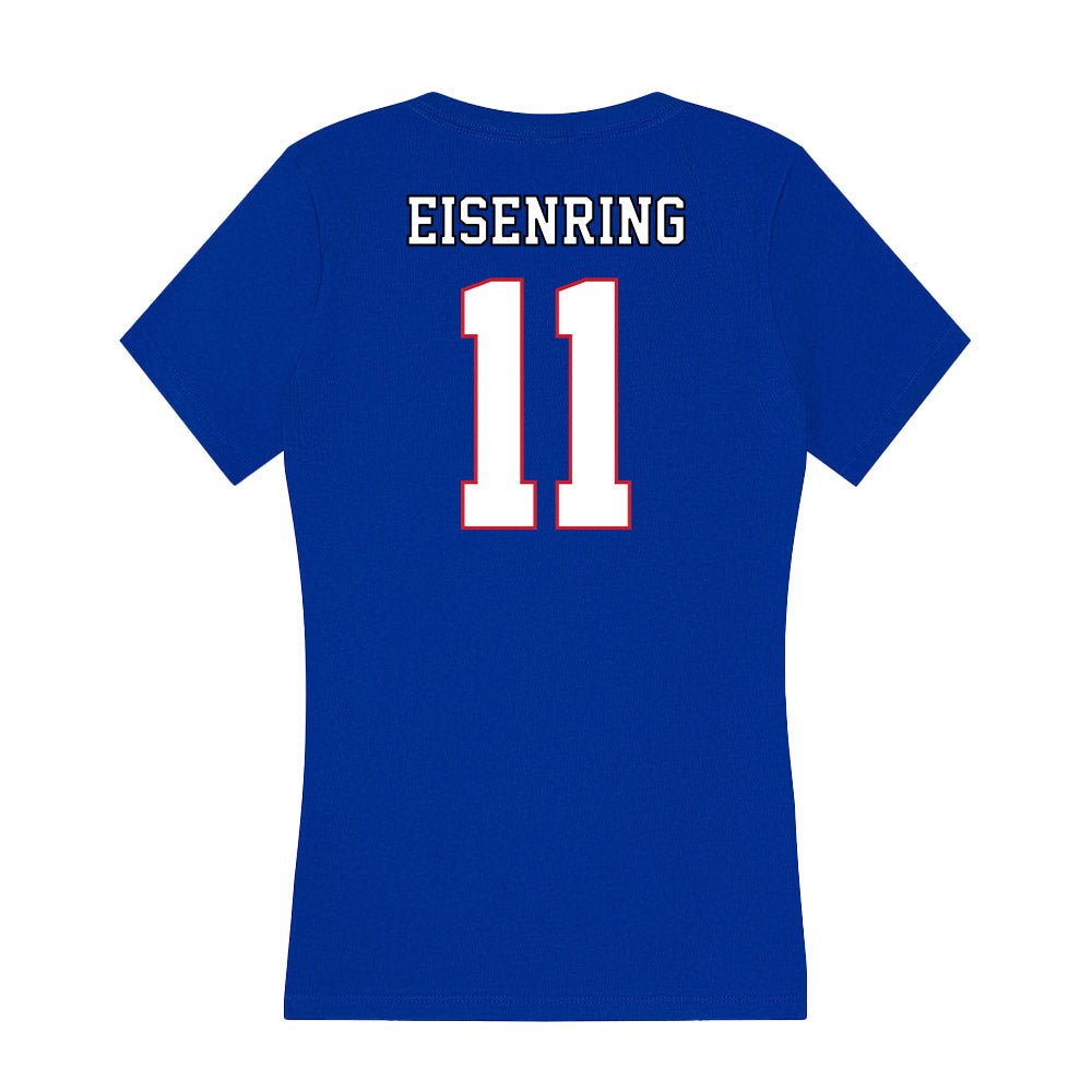 DePaul - NCAA Women's Soccer : Lea Eisenring - Women's V-Neck T-Shirt-1