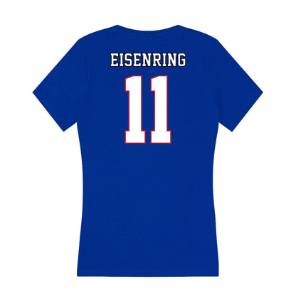 DePaul - NCAA Women's Soccer : Lea Eisenring - Women's V-Neck T-Shirt-1