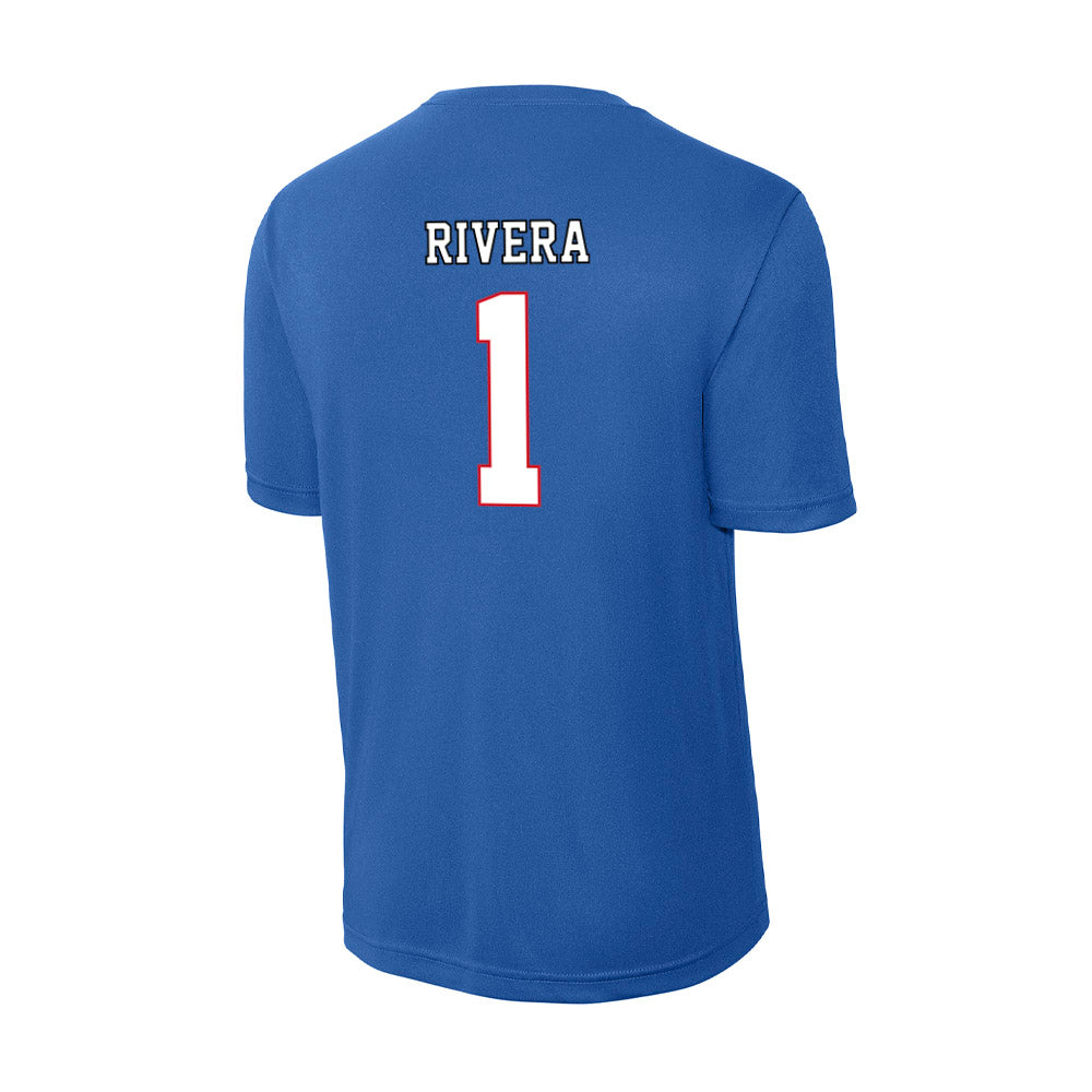 DePaul - NCAA Men's Basketball : Isaiah Rivera - Activewear T-Shirt-1