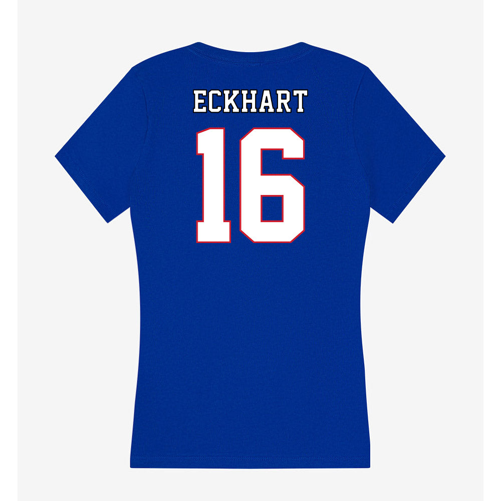 DePaul - NCAA Softball : Camryn Eckhart - Women's V-Neck T-Shirt-1