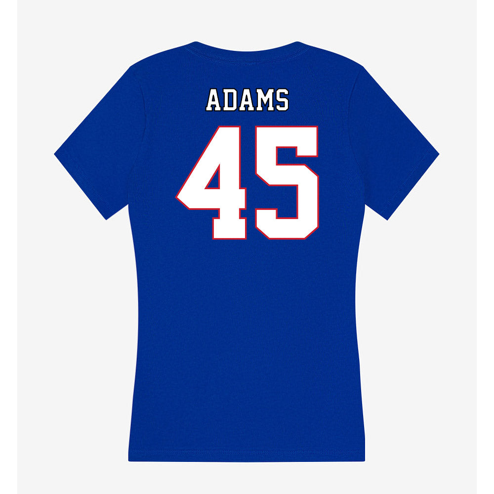 DePaul - NCAA Softball : Jolie Adams - Women's V-Neck T-Shirt-1