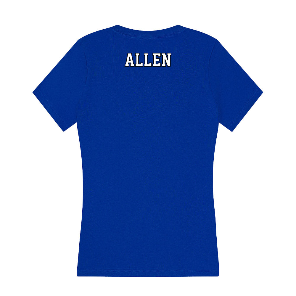 DePaul - NCAA Women's Track & Field : Kashara Allen - Women's V-Neck T-Shirt-1