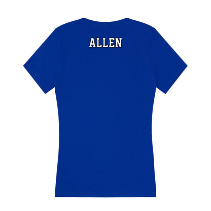 DePaul - NCAA Women's Track & Field : Kashara Allen - Women's V-Neck T-Shirt-1