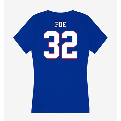 DePaul - NCAA Softball : Addy Poe - Women's V-Neck T-Shirt-1