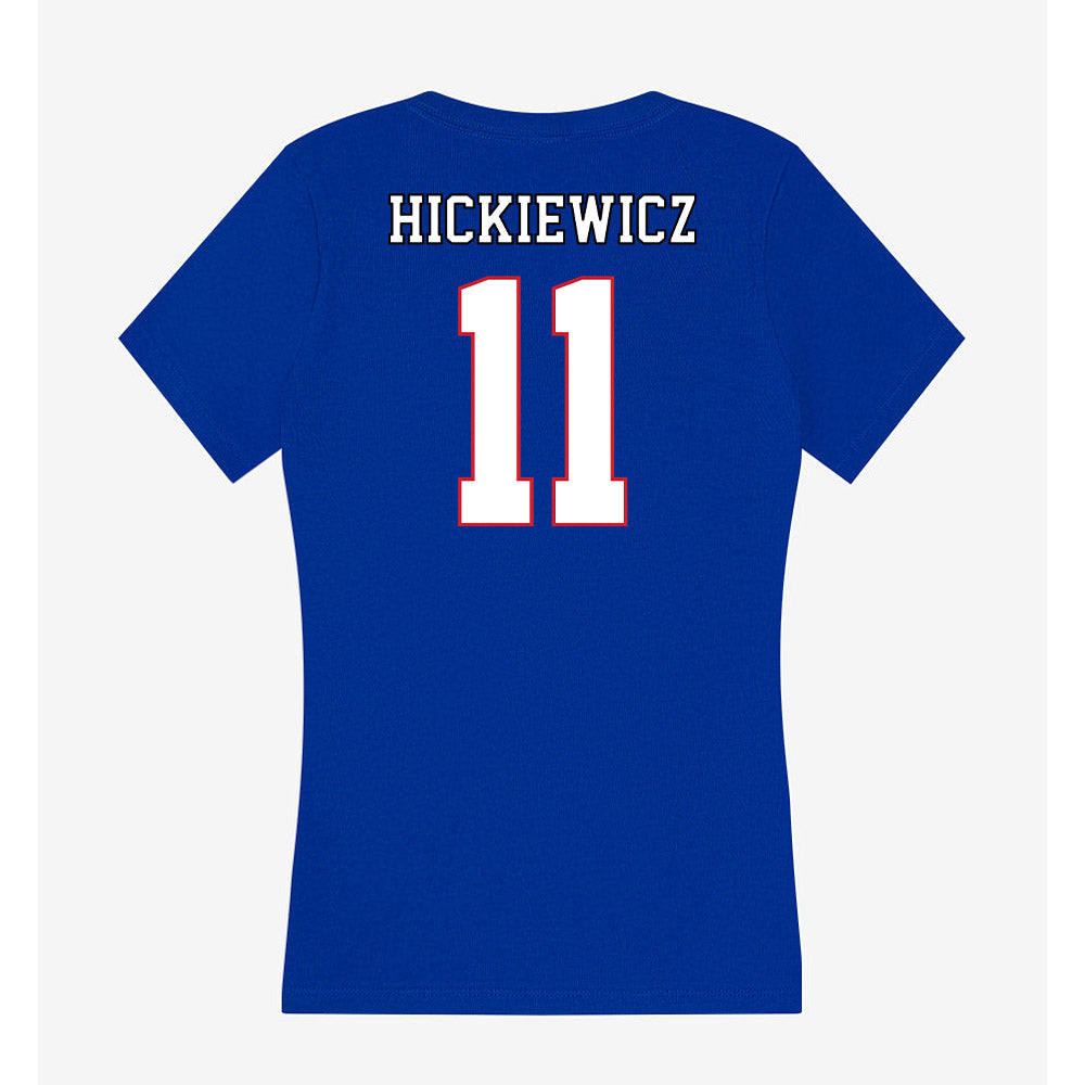 DePaul - NCAA Men's Soccer : Daniel Hickiewicz - Women's V-Neck T-Shirt-1