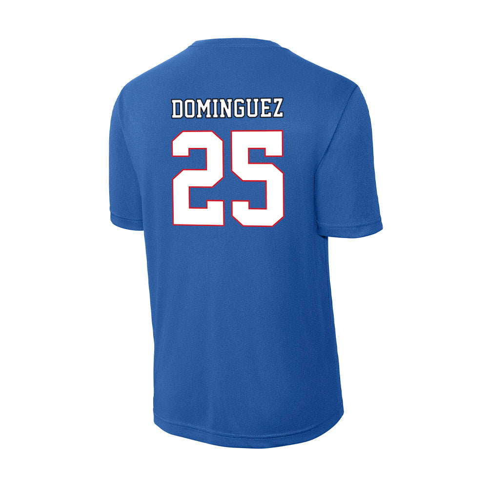 DePaul - NCAA Women's Soccer : Nahla Dominguez - Activewear T-Shirt-1