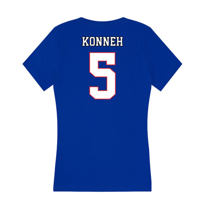 DePaul - NCAA Men's Basketball : Sekou Konneh - Women's V-Neck T-Shirt-1