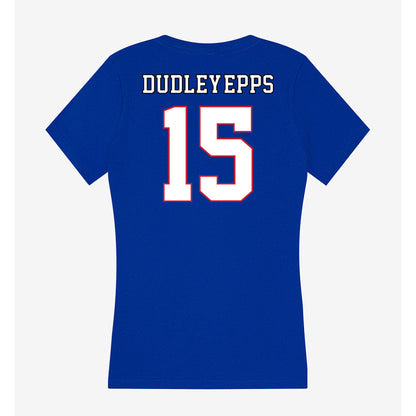 DePaul - NCAA Women's Volleyball : Jade Dudley-Epps - Women's V-Neck T-Shirt-1