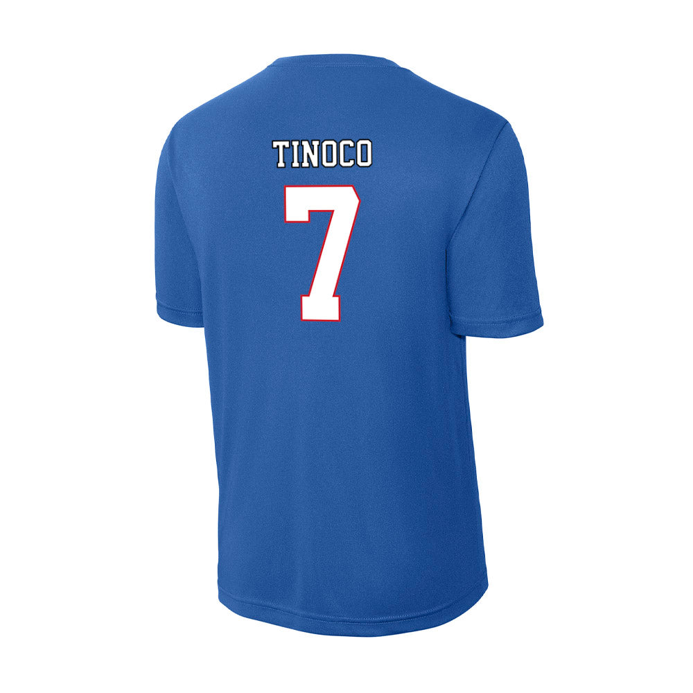 DePaul - NCAA Men's Soccer : Sam Tinoco - Activewear T-Shirt-1