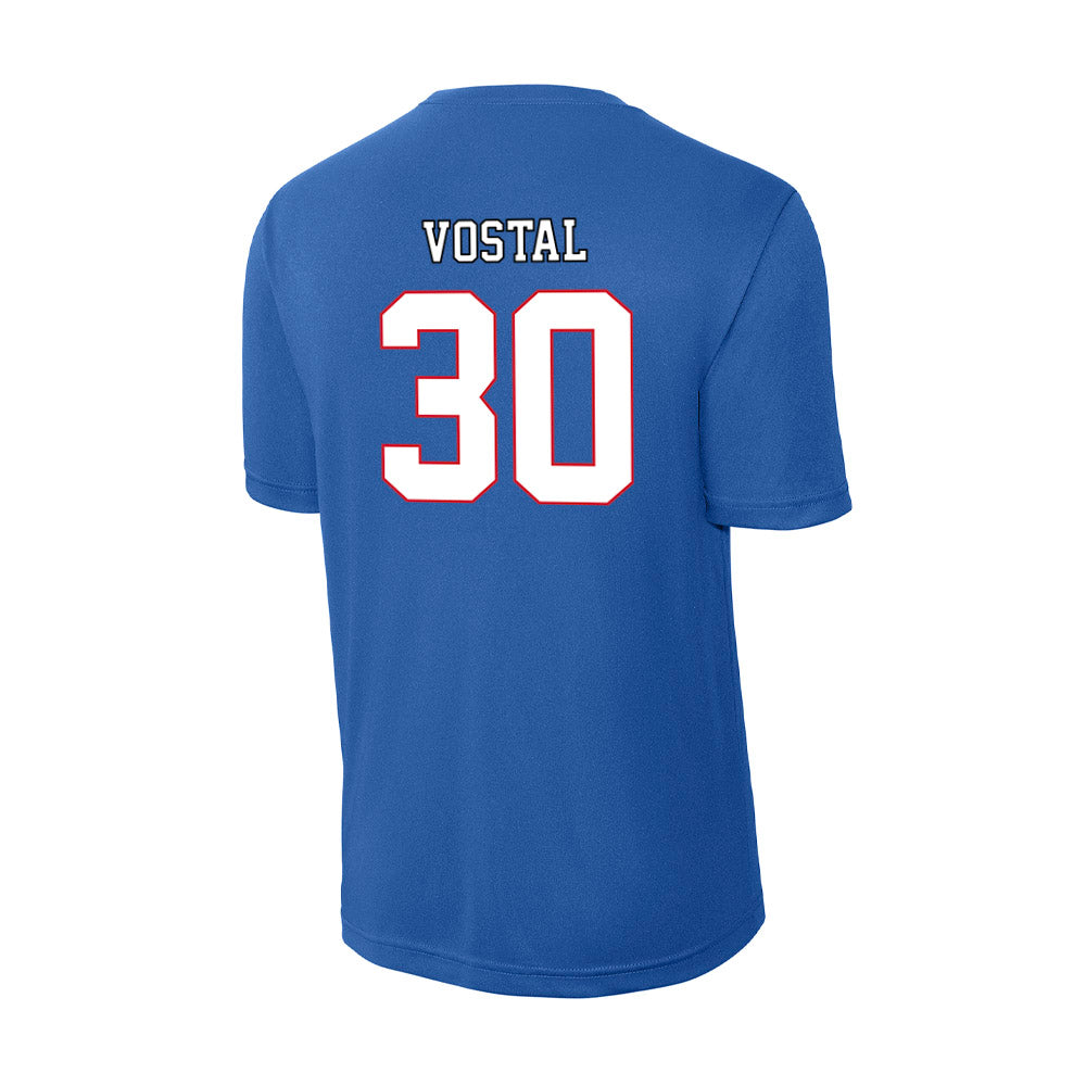 DePaul - NCAA Men's Soccer : Hayden Vostal - Activewear T-Shirt-1