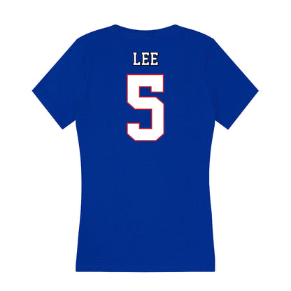 DePaul - NCAA Women's Soccer : Mackenzie Lee - Women's V-Neck T-Shirt-1