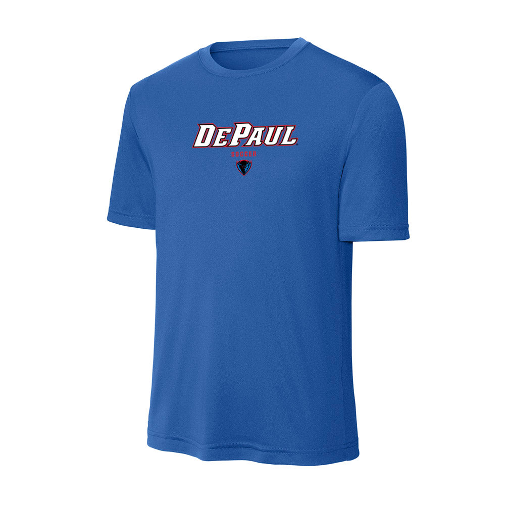 DePaul - NCAA Men's Soccer : Ethan Gordon - Activewear T-Shirt-0