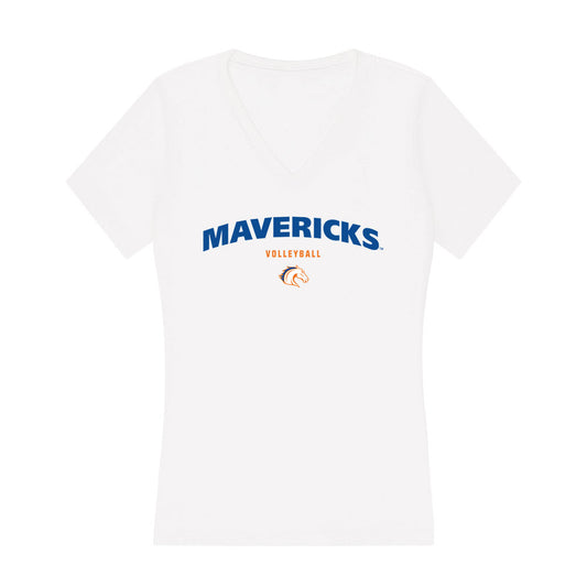 Texas Arlington - NCAA Women's Volleyball : Marin Freeland - Women's V-Neck T-Shirt-0