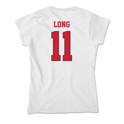 Fresno State - NCAA Women's Basketball : Emilia Long - Soft Style Women’s T-Shirt-1