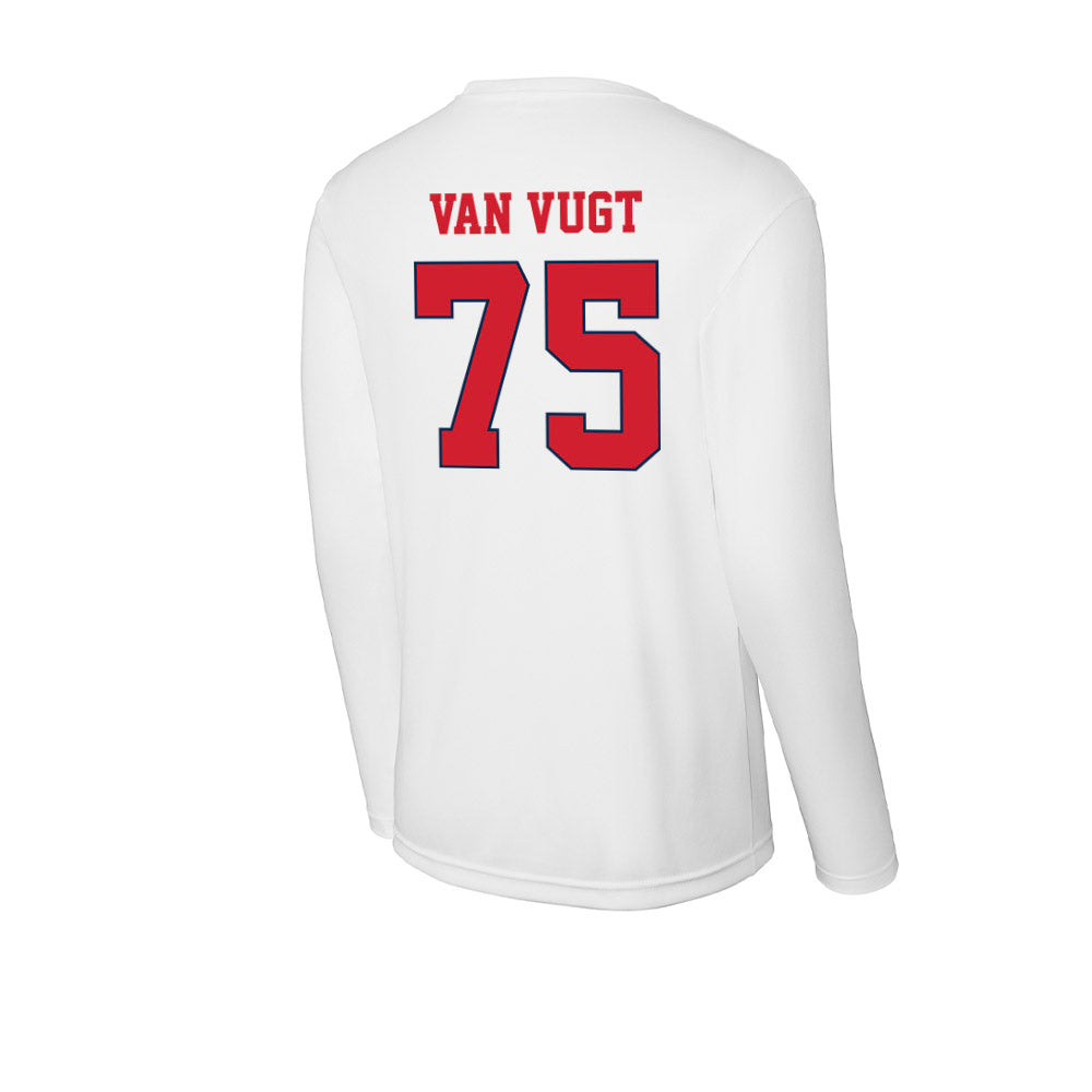 Fresno State - NCAA Football : Kyson Van Vugt - Activewear Long Sleeve T-Shirt-1