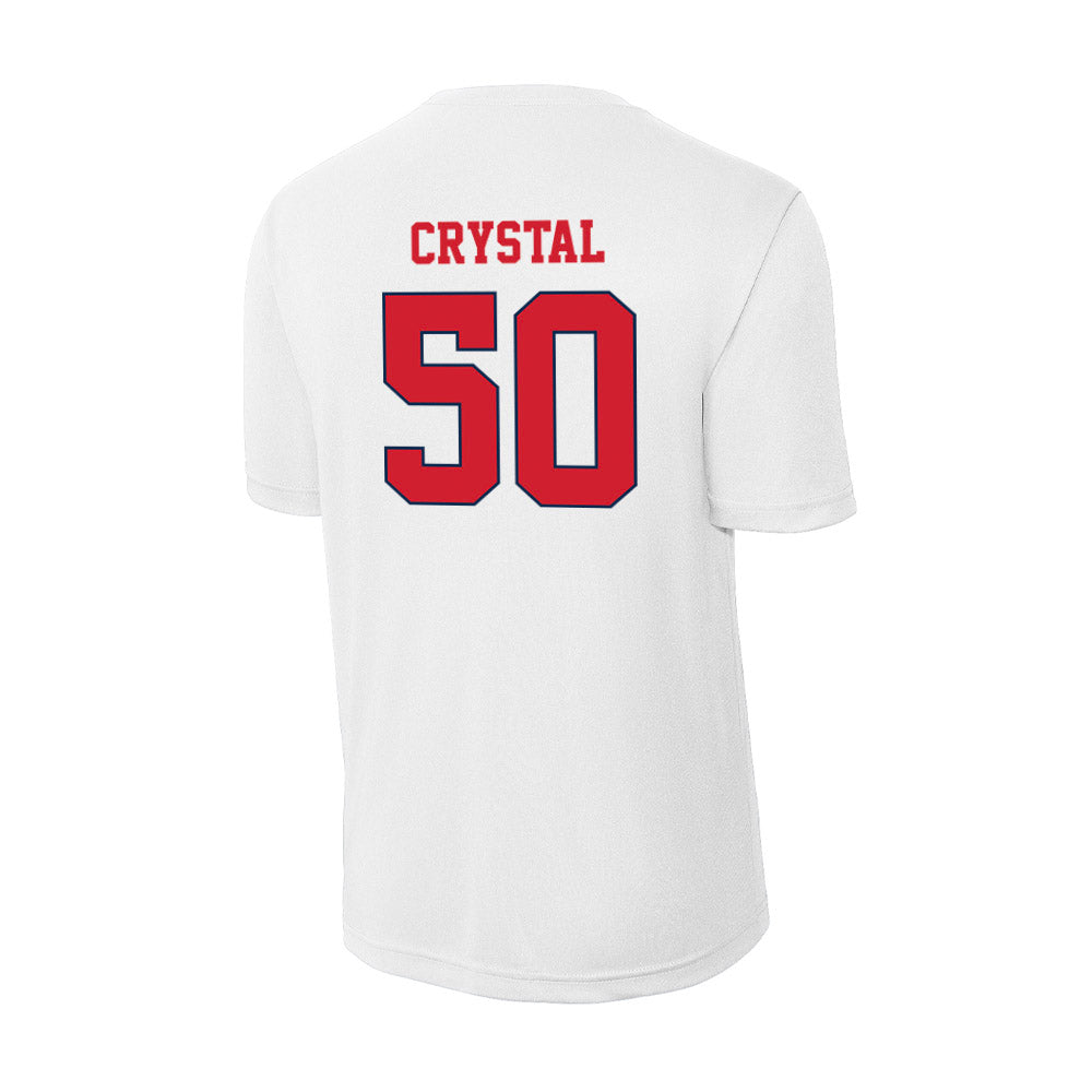 Fresno State - NCAA Baseball : Douglas Crystal - Activewear T-Shirt-1