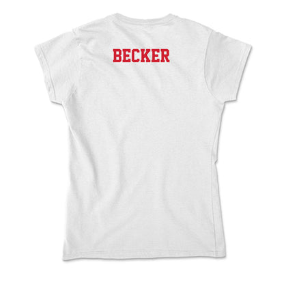 Fresno State - NCAA Equestrian : Alana Becker - Soft Style Women’s T-Shirt-1