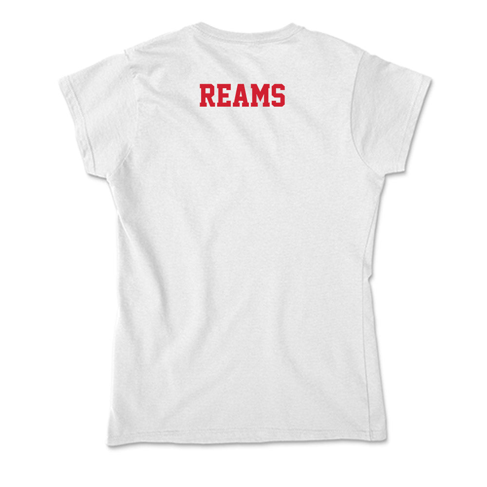 Fresno State - NCAA Men's Track & Field : Kamoni Reams - Soft Style Women’s T-Shirt-1