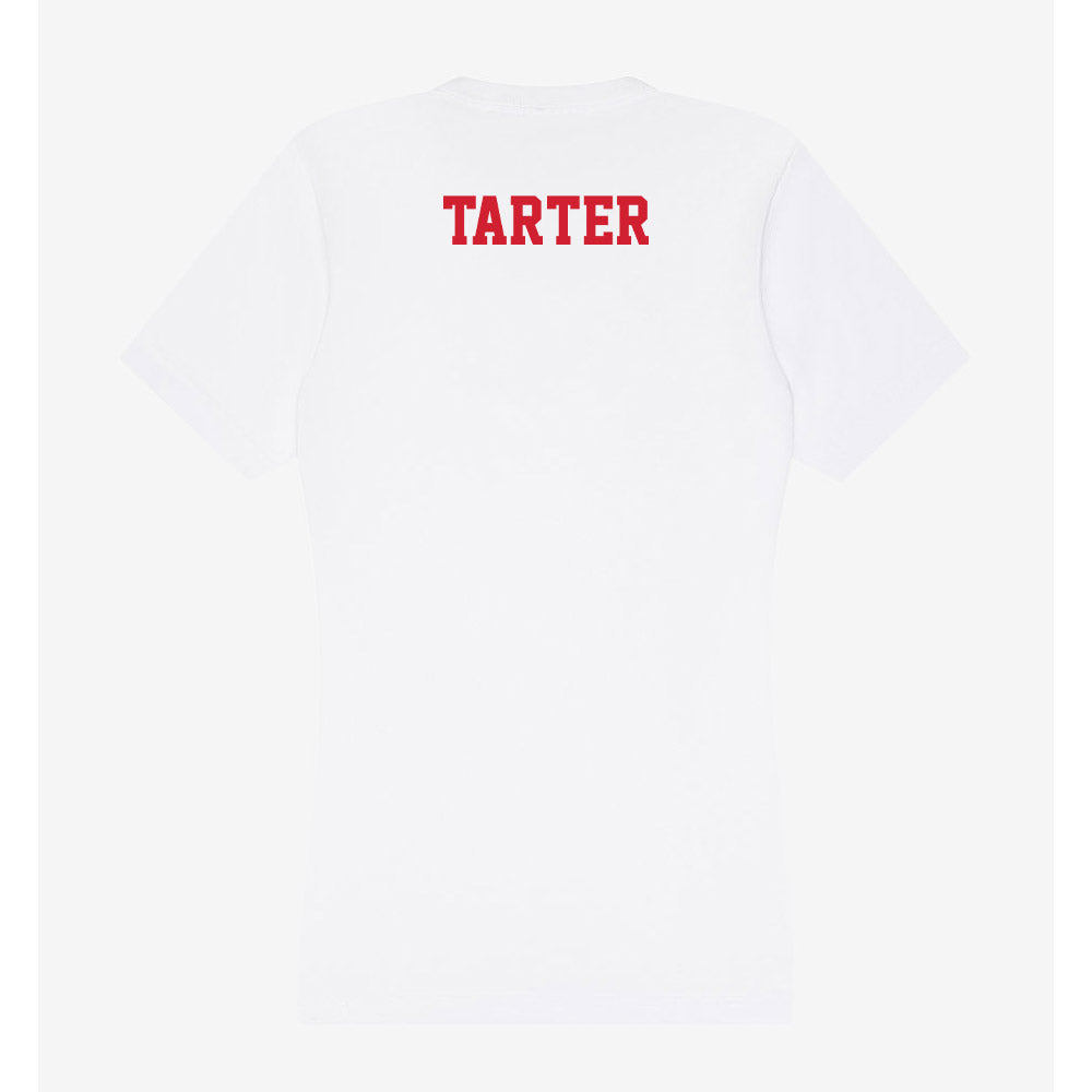 Fresno State - NCAA Men's Golf : Zackary Tarter - Women's V-Neck T-Shirt-1