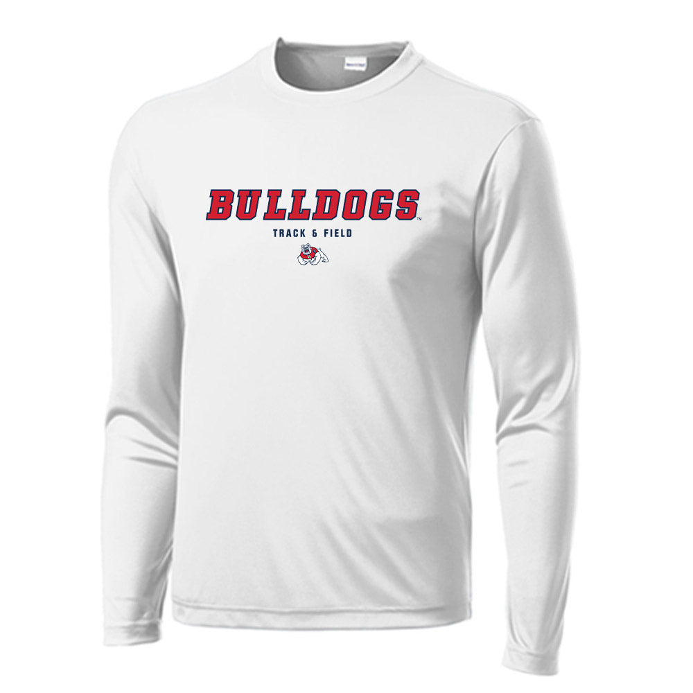 Fresno State - NCAA Men's Track & Field : Kamoni Reams - Activewear Long Sleeve T-Shirt