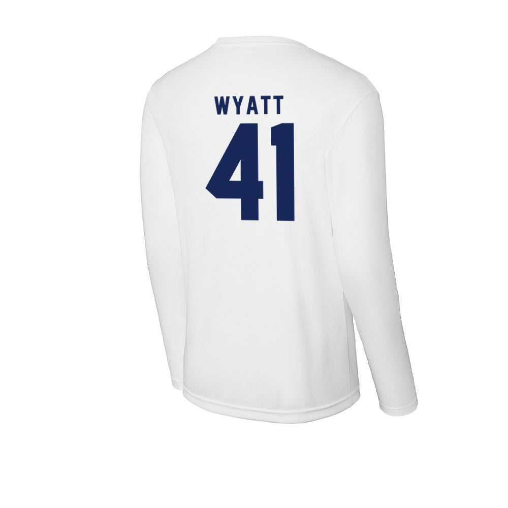 Rice - NCAA Football : Plae Wyatt - Activewear Long Sleeve T-Shirt-1